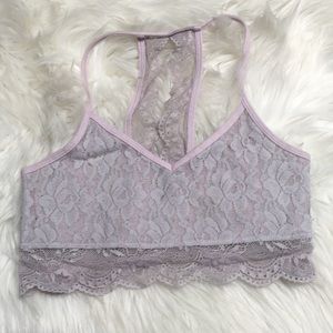 🍯Lavender lacy training bra